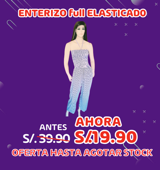 ENTERIZO FULL ELASTICADO PRECIO INSUPERABLE